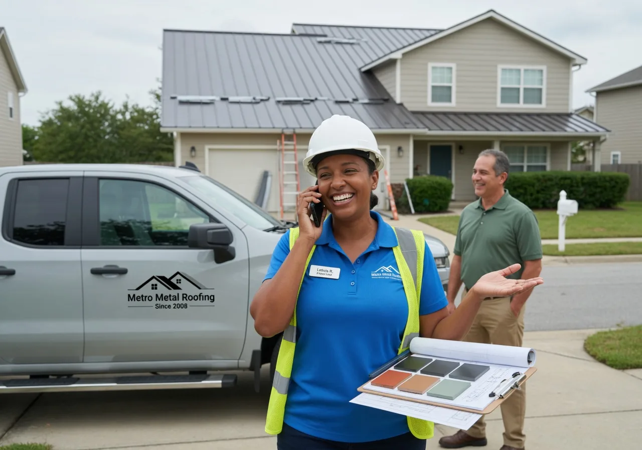 Storm Damage Metal Roof Repair in Grand Rivers, KY